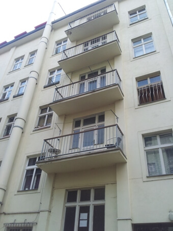Stavba výtahu v Plzeňské ulici na Praze 5 2 Plzeňská 1